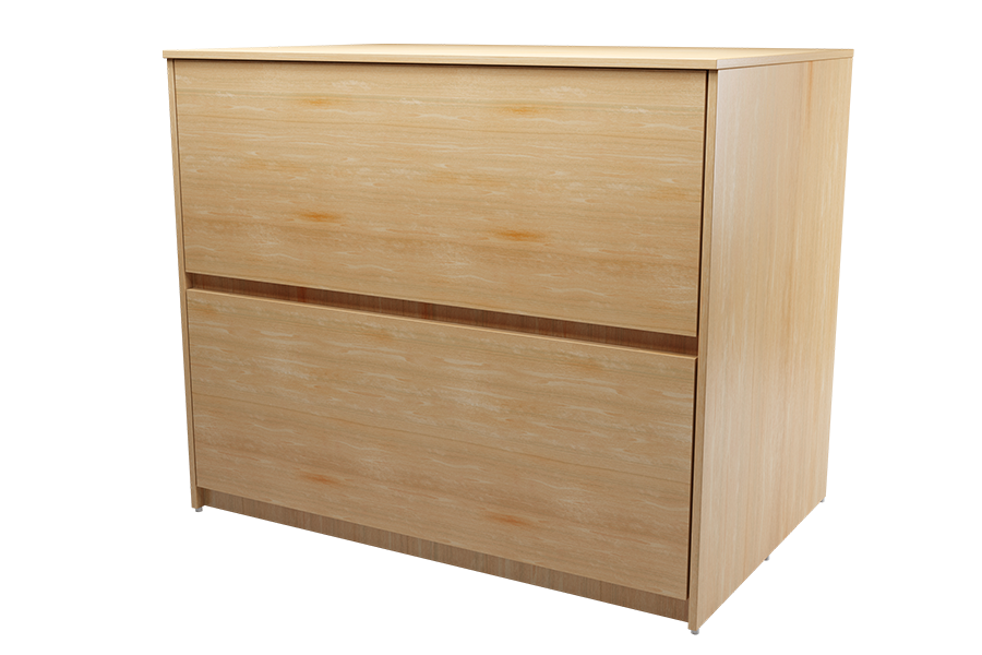 GSA Solid Wood 2-Drawer Chest