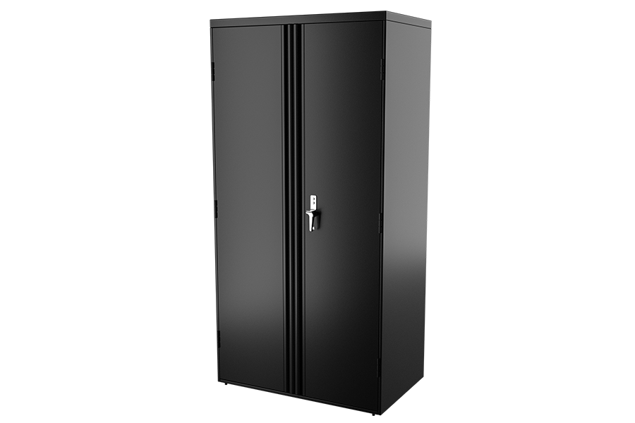 GSA 2-Door 39" Wide Black Wardrobe