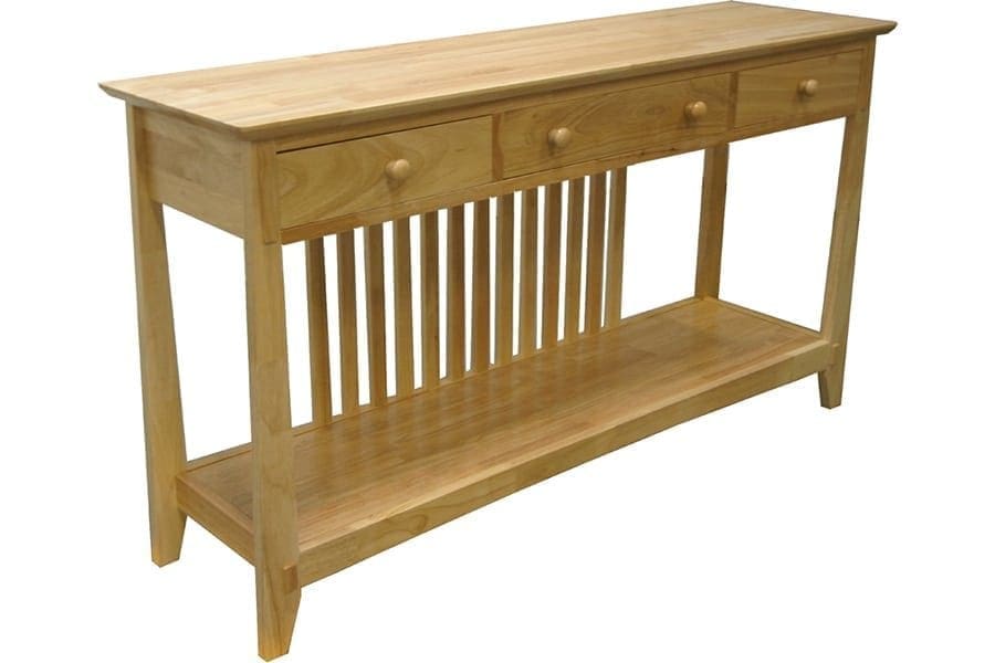 Mission Style Sofa Table