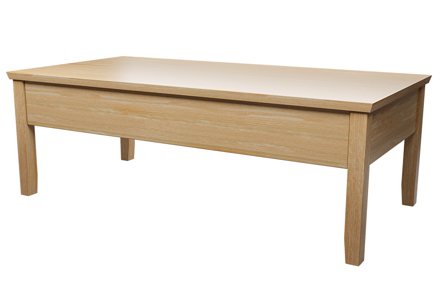 Solid Wood Coffee Table with 4 legs