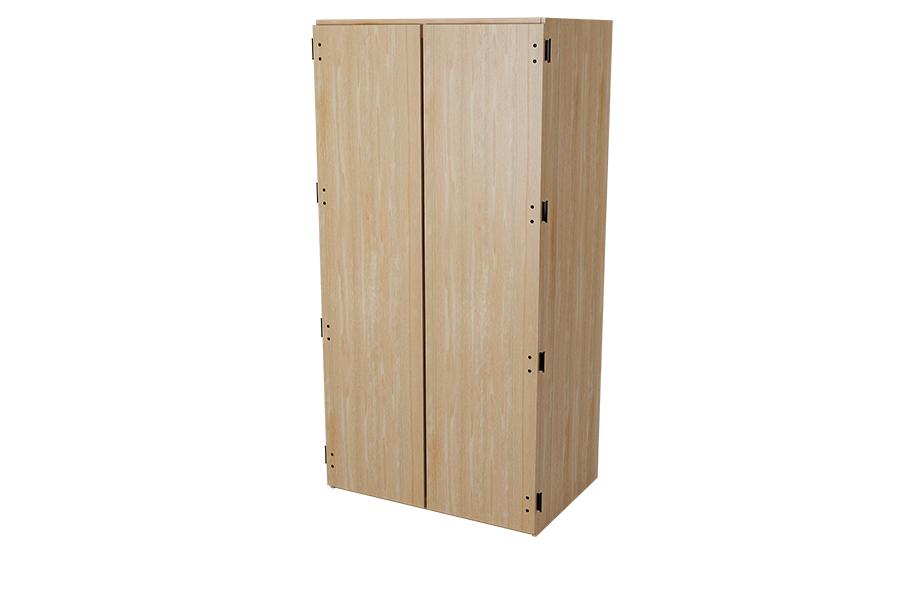 Solid Wood Foldable Wardrobe
