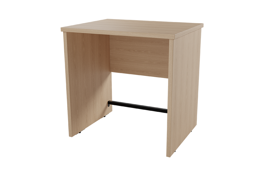 30" Calla Series Writing Desk in New Age Oak