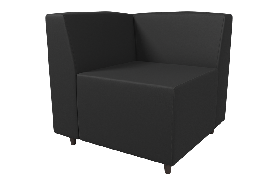 Ripley Corner Chair in Dillon Black
