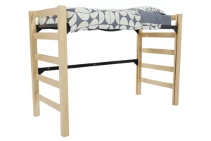 10486_Bed_End_Loft_Mattress_NAT Tool-less Open Loft with 60" tall bed ends in Natural