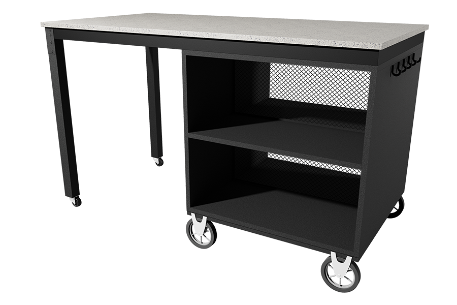 60" Mobile Kitchen Island