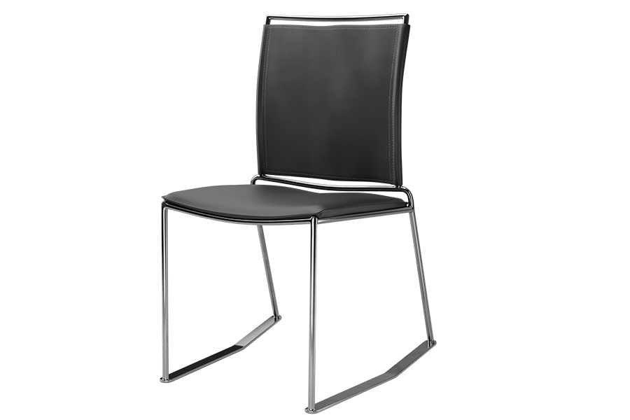 Black Olio Desk and Study Chair