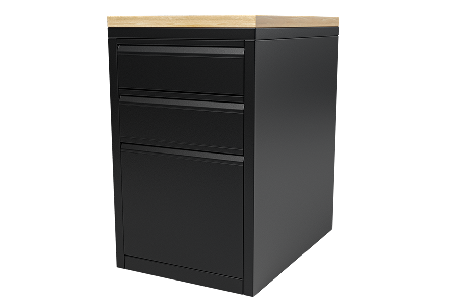 GSA Metal Series Mobile Pedestal with Laminate Top